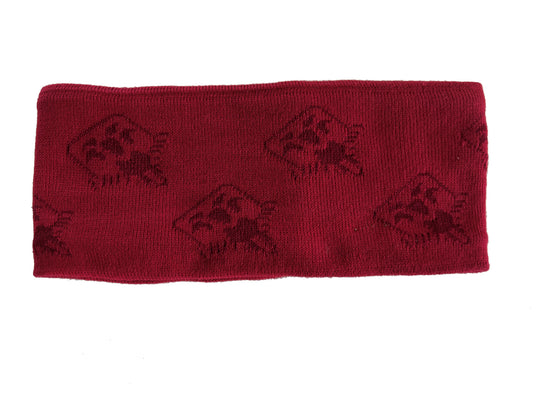 MERINO-HEADBAND GRÜEZI BAG - Small LOGO - Cherry