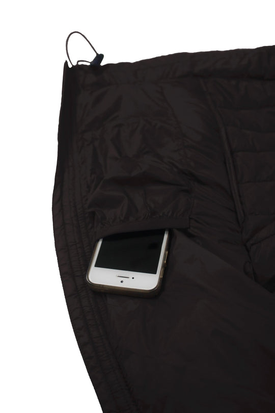 The Lightful DownWool Jacket W | BLACK