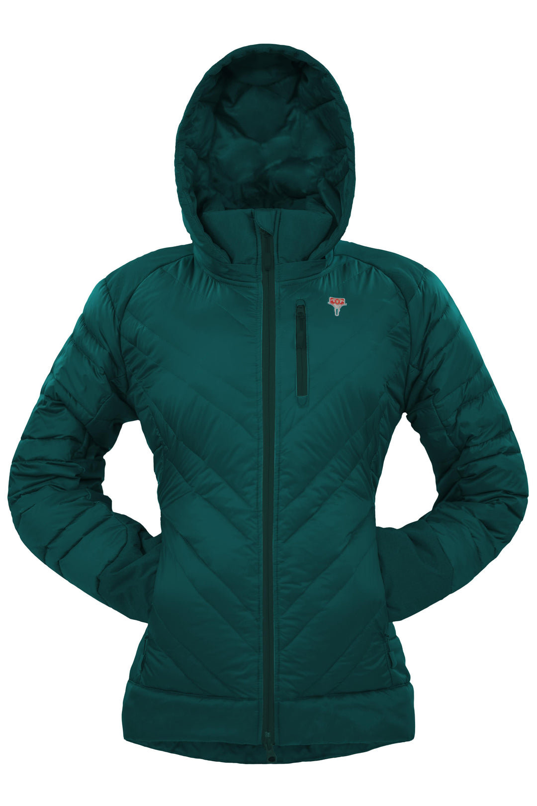 Lightful DownWool Jacke grün