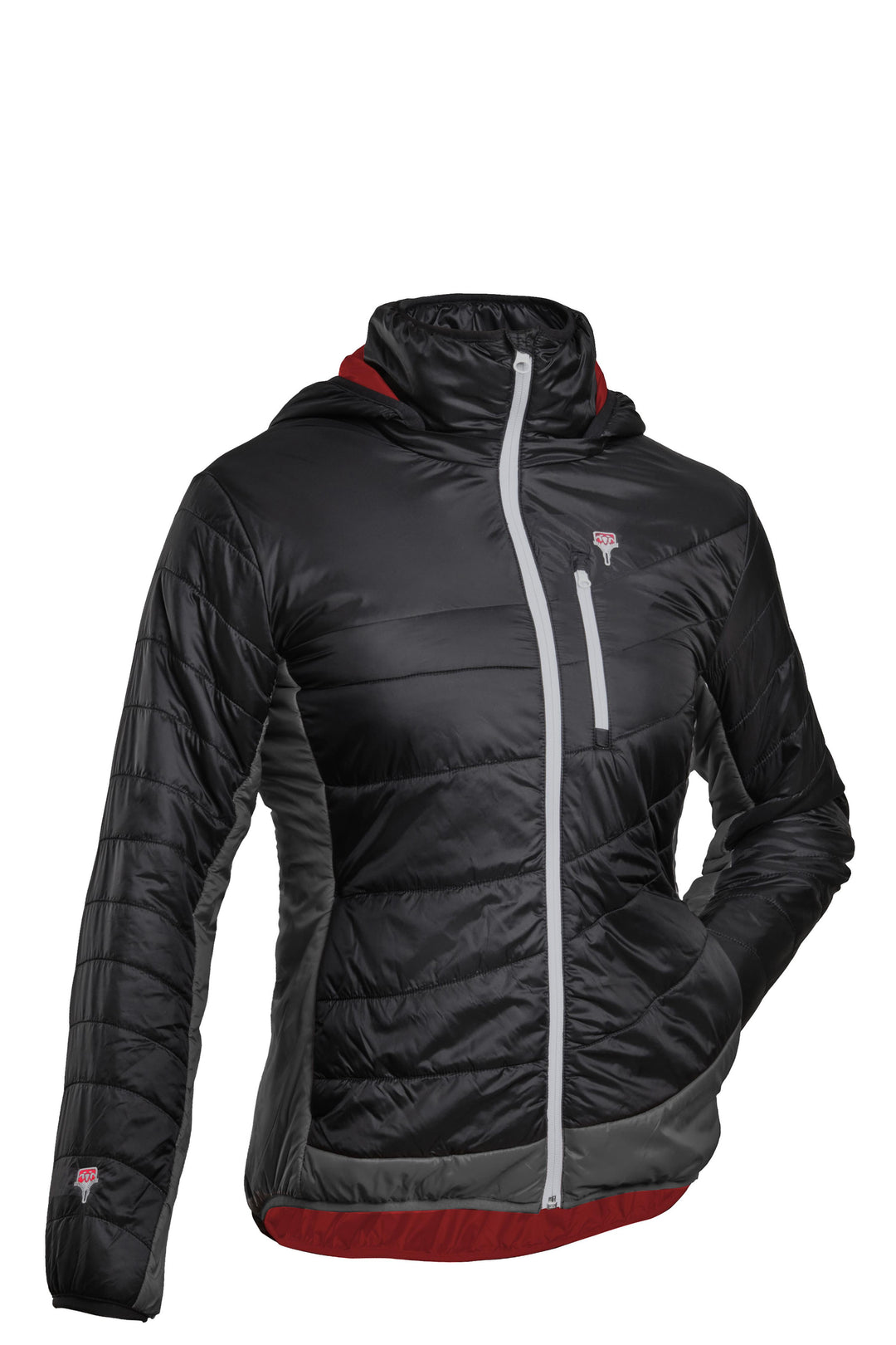 Refreshful Silkwool Jacket Damen Schwarz