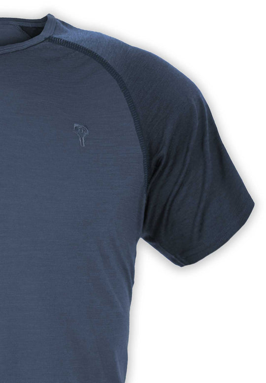 Woodwool Shirt Mr pike Blau