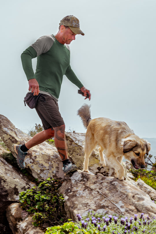 WoodWool Longsleeve Mr. Picard | Ocean Cavern