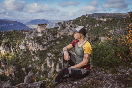 WoodWool T-Shirt Lady Janeway | Slate Grey