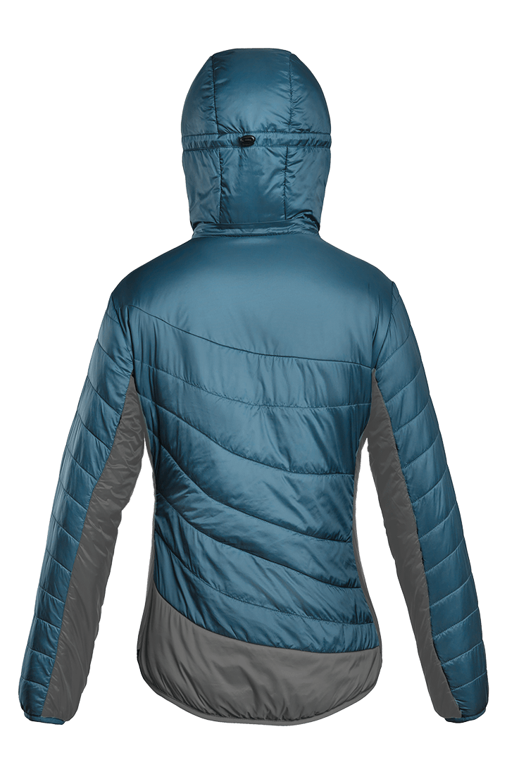 Refreshful SilkWool Jacket | Saphir Blue - Grey W