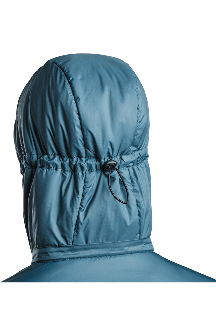 Refreshful SilkWool Jacket | Saphir Blue - Grey W