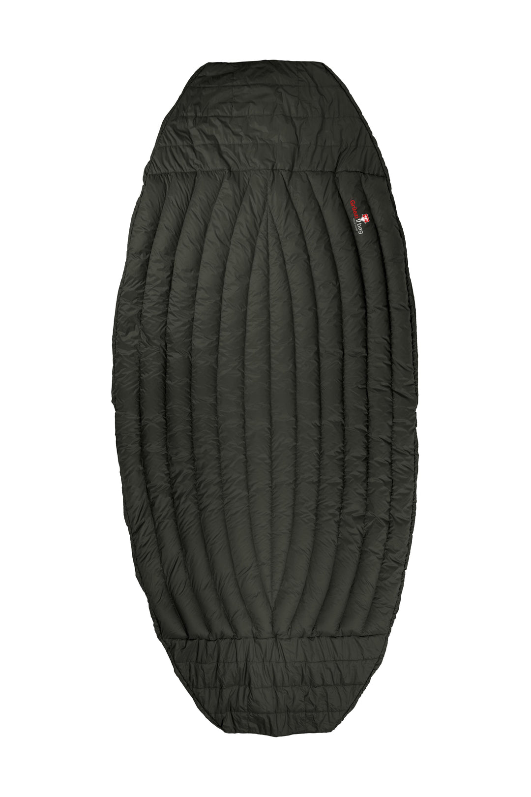 Grüezi bag Biopod DownWool Hybrid Underquilt ovale Kammern