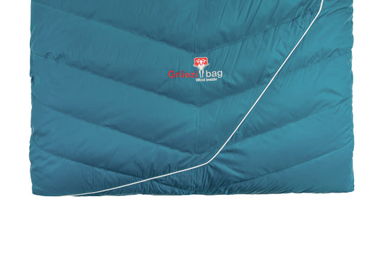 Grüezi bag Deckenschlafsack Biopod DownWool Subzero Comfort - geschlossener Fußraum