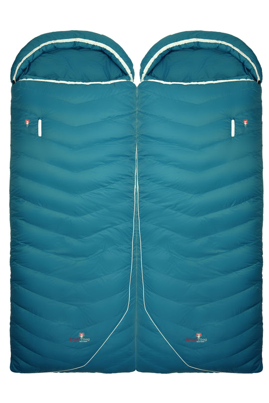 Grüezi bag Deckenschlafsack Biopod DownWool Subzero Comfort koppelbar