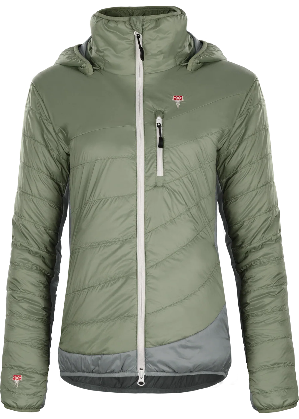 Refreshful Damen in Oil Green / Grey