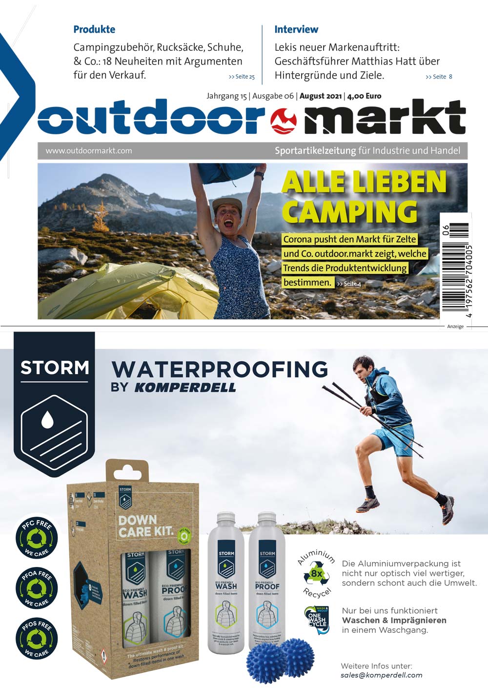 Glampingbericht im Outdoor Markt