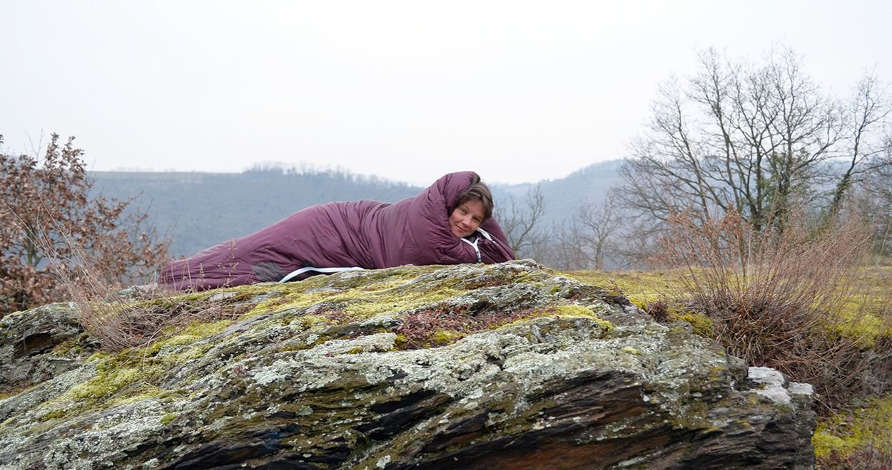 Schlafsack Test Grüezi Bag Biopod DownWool Subzero 175 vom Bergzeit Magazin