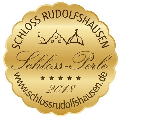 Verleihung Preis "Schloss-Perle" für Wollschlafsack im Juni 2018 von Schloss Rudolfshausen..