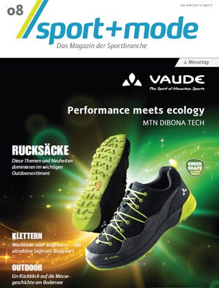 Neues superleichtes Grüezi bag Modell - das Magazin Sport + Mode berichtet von der Outdoor Messe 2018