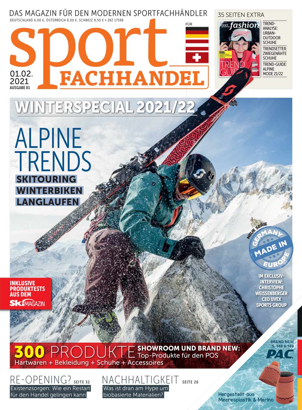 Outdoorjacke von Grüezi bag im Sport Fachhandel