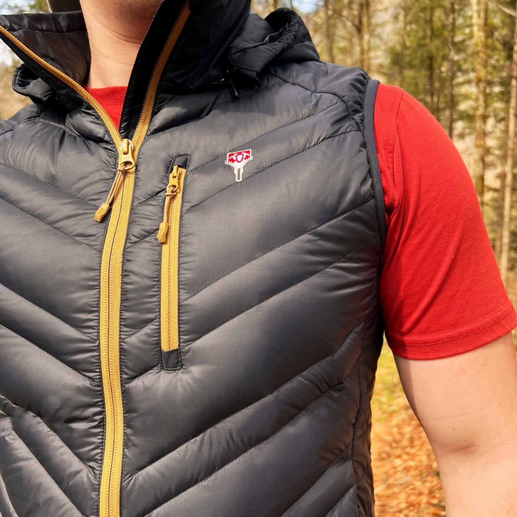 Funktionswesten mit natürlicher Isolation - Grüezi bag