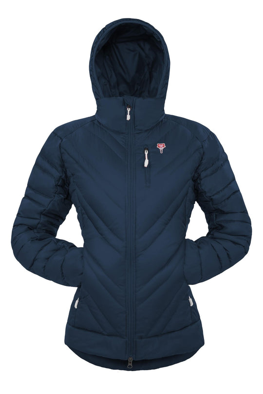 Gruezi Bag Faithful DownWool Jacket W Blue Ashes