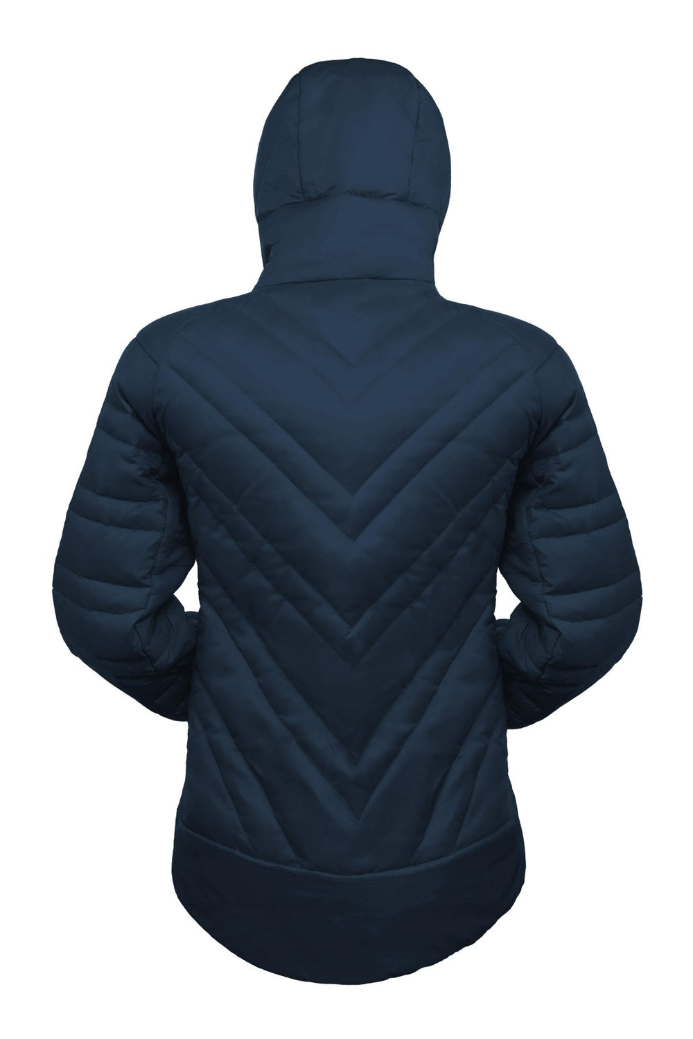 Gruezi Bag Faithful DownWool Jacket W Blue Ashes Rucken