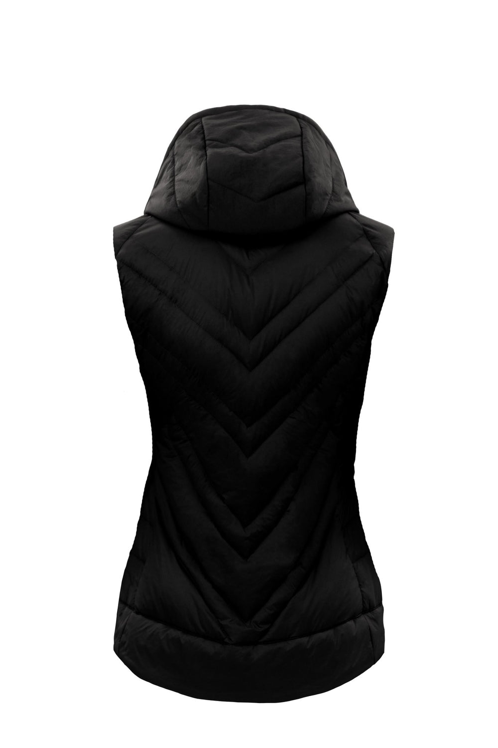 Lightful DonwWool vest black W  Rucken