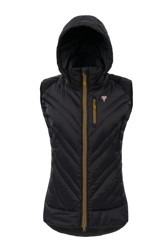 The Lightful DownWool Vest W | BLACK