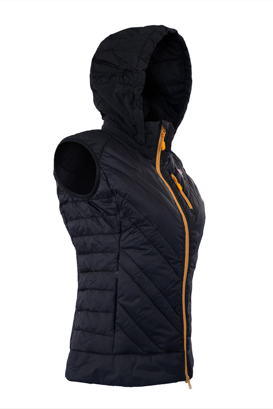 The Lightful DownWool Vest W | BLACK