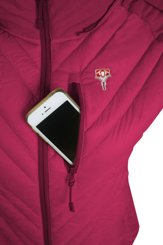 Lightful DownWool 2.0 Vest | Women´s | Raspberry Red