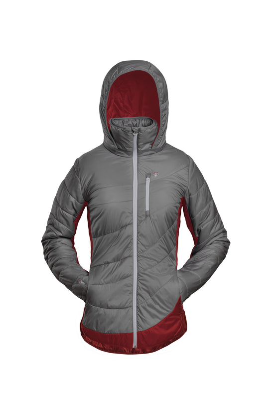 Refreshful SilkWool Jacket W | Grey - Cherry