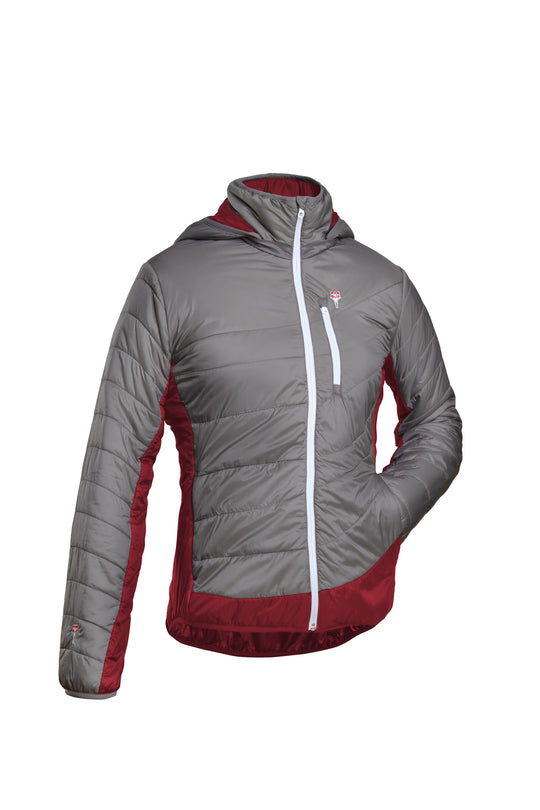 Refreshful SilkWool Jacket W | Grey - Cherry