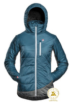 Refreshful SilkWool Jacket | Women´s | Saphir Blue - Grey