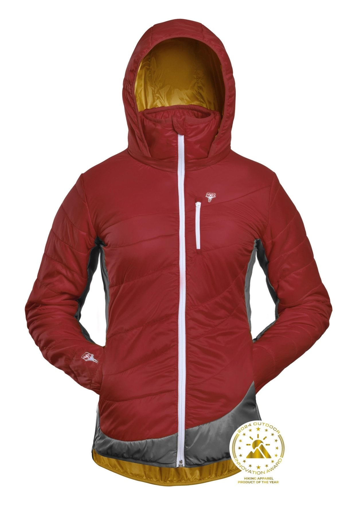 Refreshful SilkWool Jacket | Women´s | Cherry - Grey