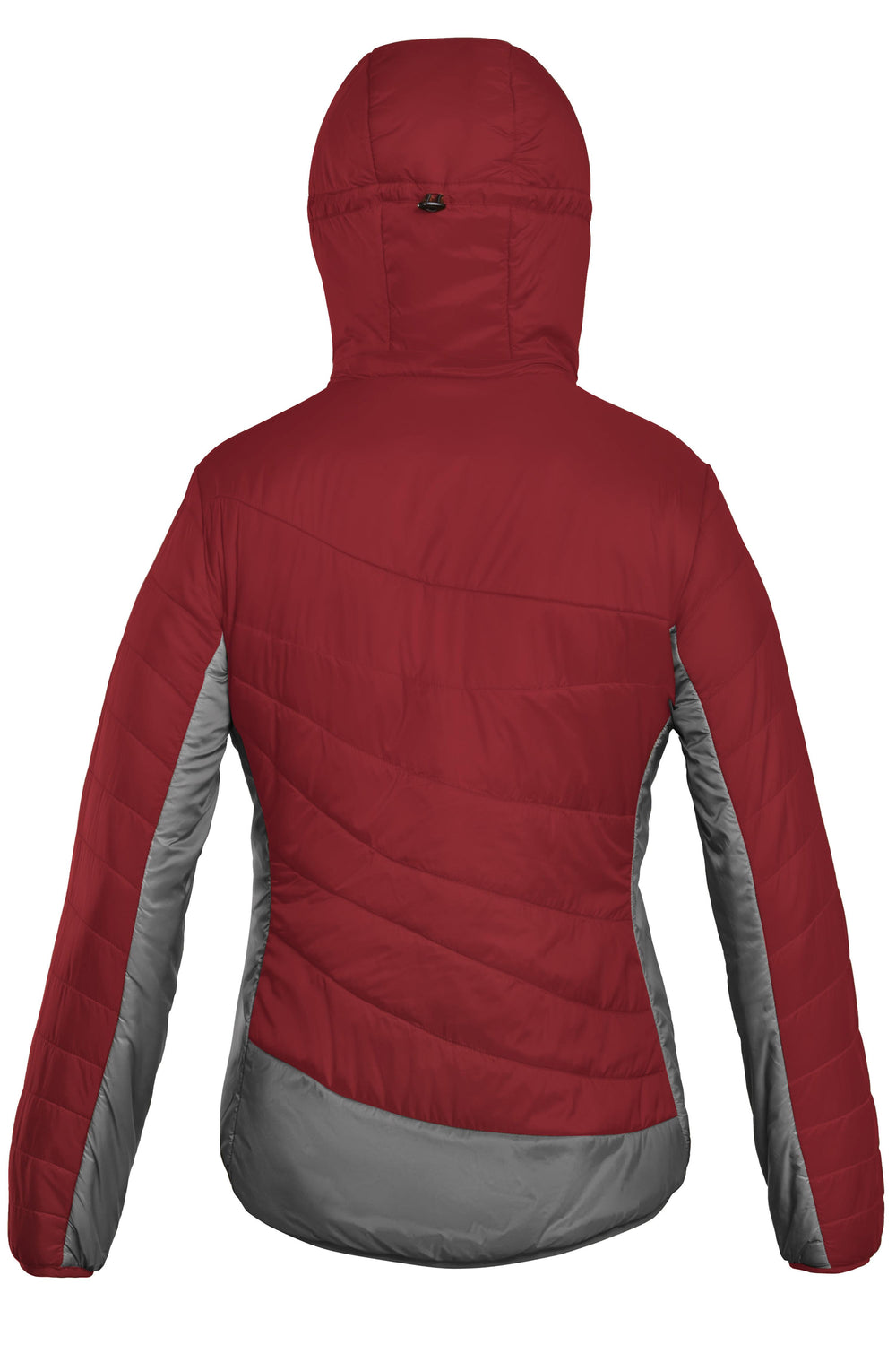 Refreshful Silkwool Jacke Damen Rot Rucken