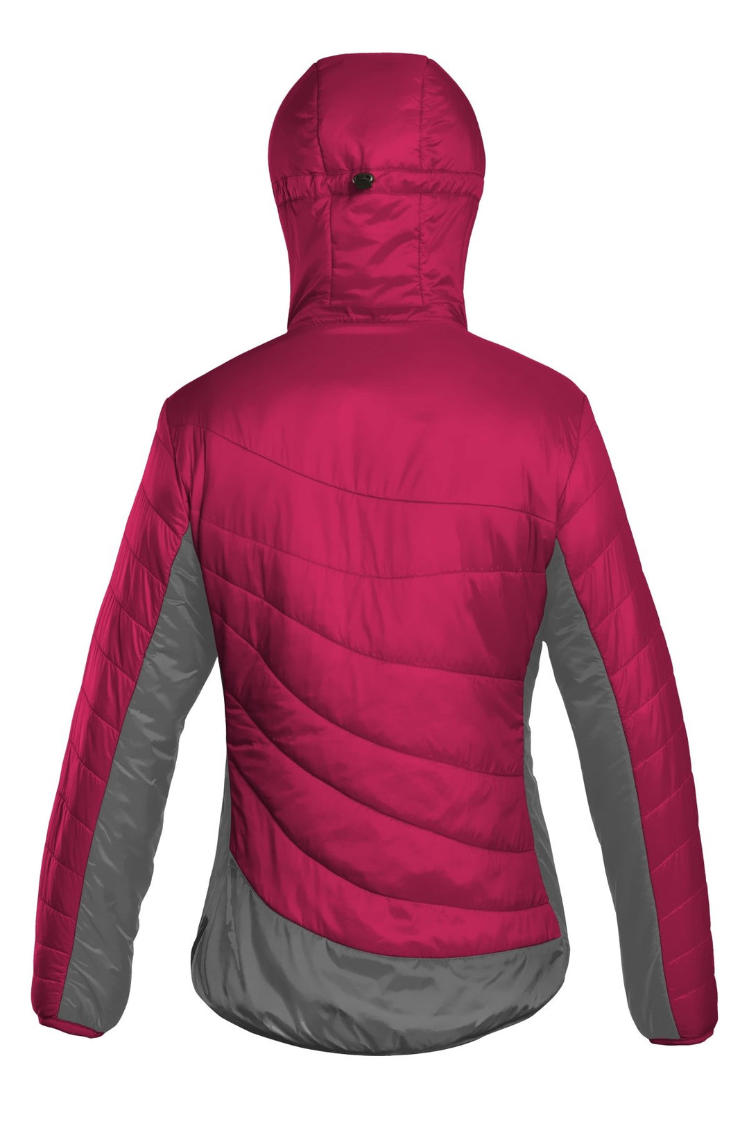 Refreshful SilkWool Jacket | Women´s | Raspberry Red - Grey
