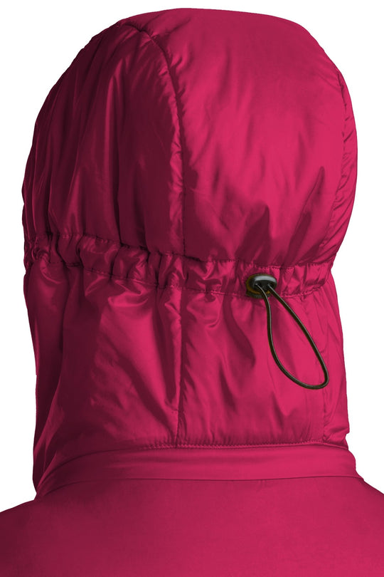 Refreshful SilkWool Jacket | Women´s | Raspberry Red - Grey