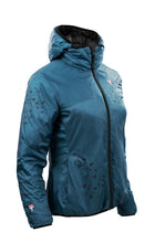 Refreshful SilkWool Jacket Flower Reverse | Women´s | Saphir Blue