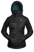 Refreshful SilkWool Jacket Flower Reverse | Women´s | Saphir Blue