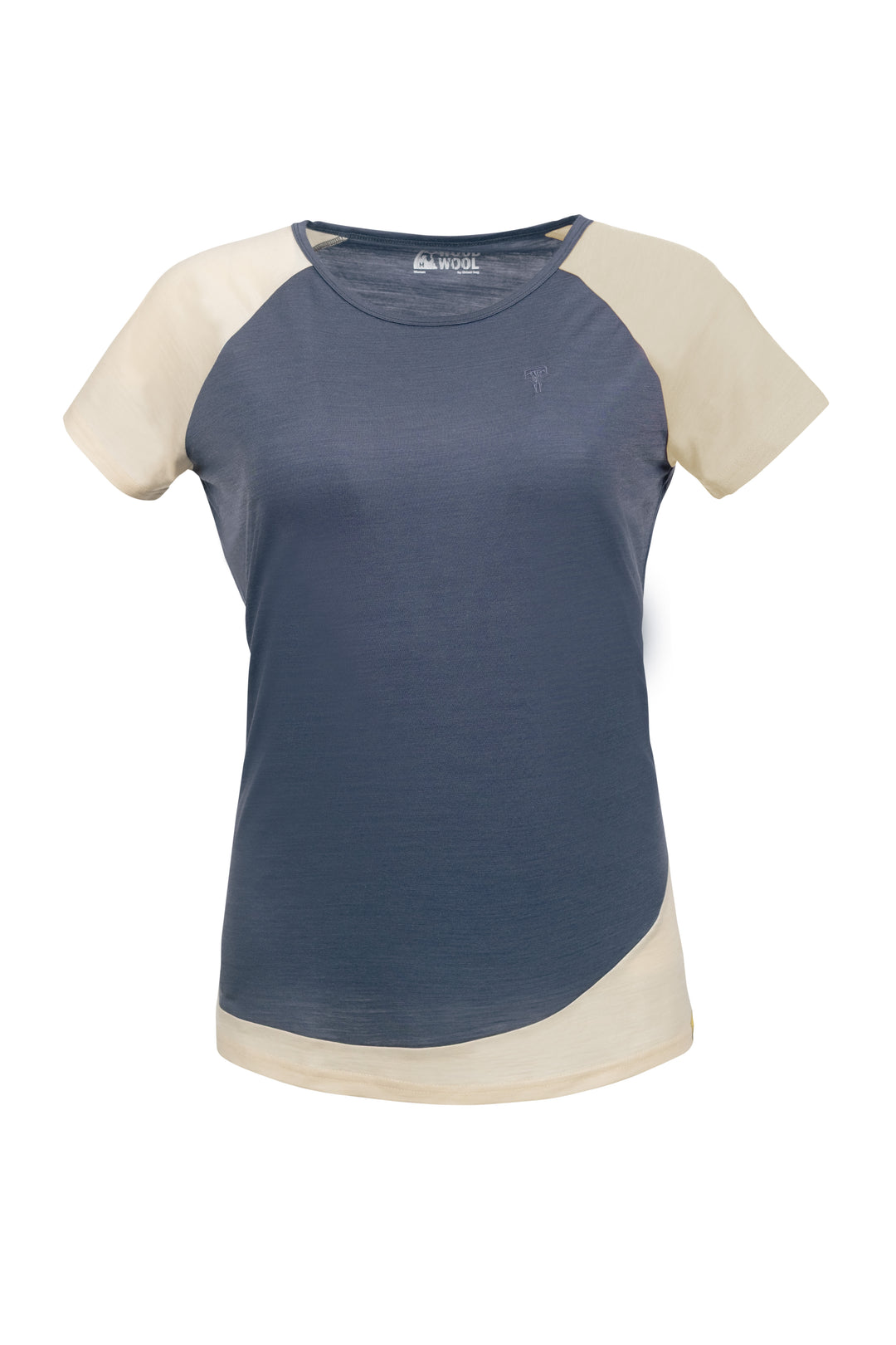 WoodWool T-Shirt Lady Janeway | Ocean Cavern - Angora