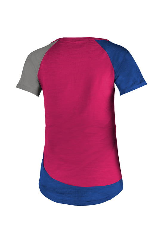 WoodWool T-Shirt Lady Janeway | Raspberry Red