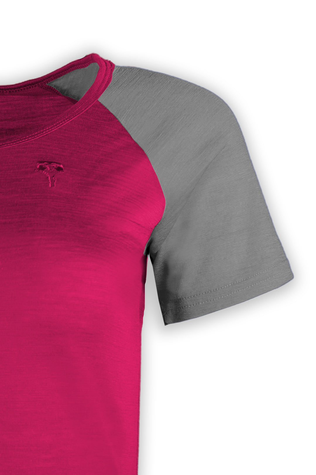 WoodWool T-Shirt Lady Janeway | Raspberry Red