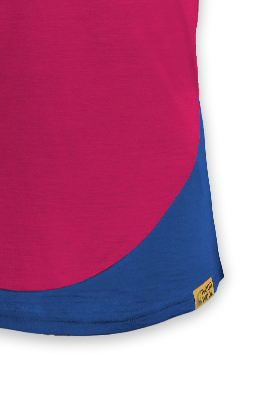 WoodWool T-Shirt Lady Janeway | Raspberry Red