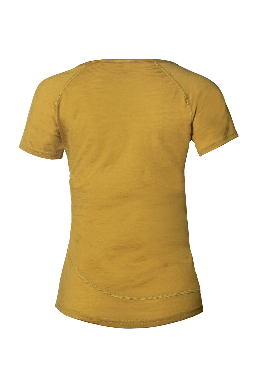 Woodwool t-shirt Lady Burnham Gelb Rucken