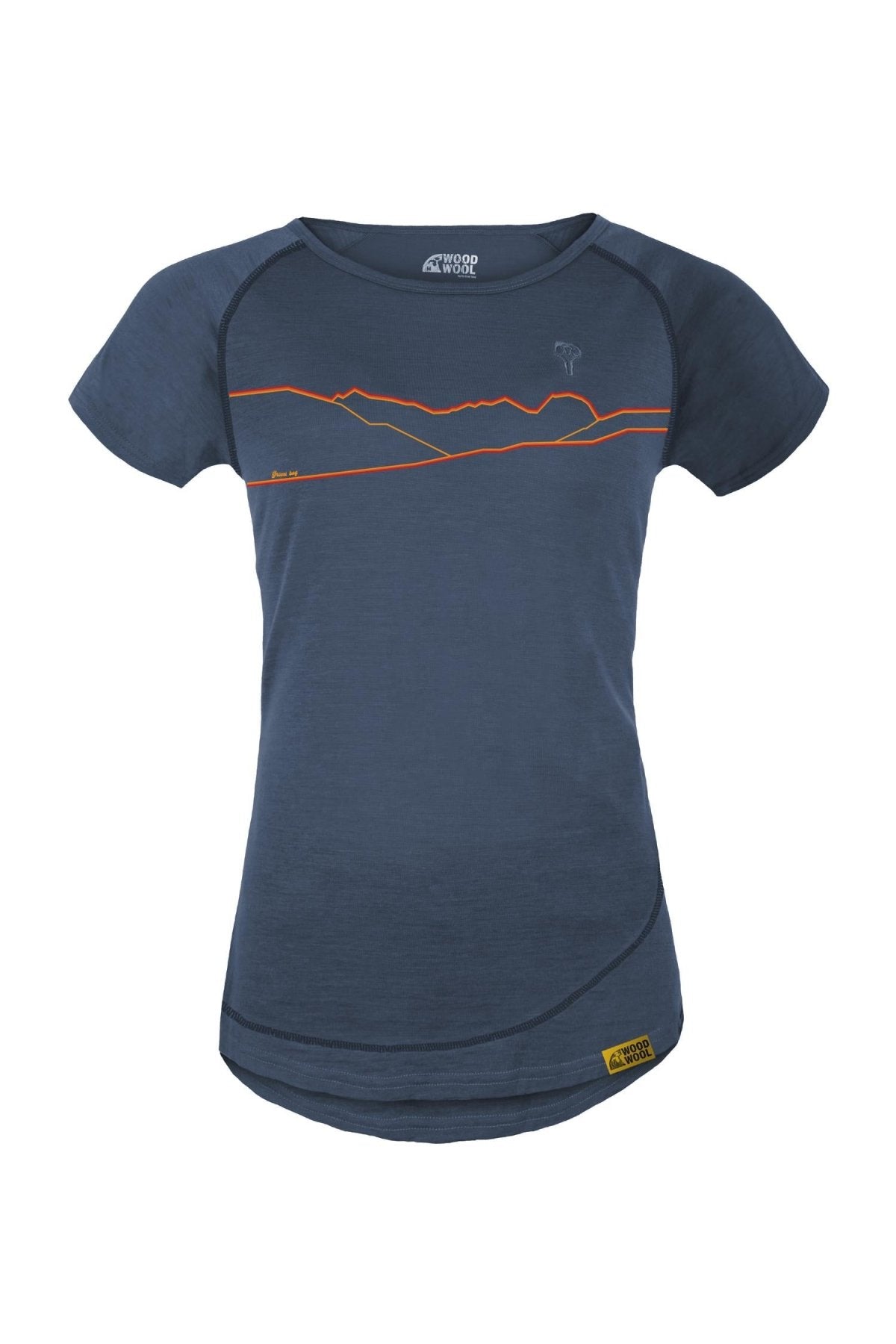 WoodWool T-Shirt Lady Kira Hometown | Ocean Cavern