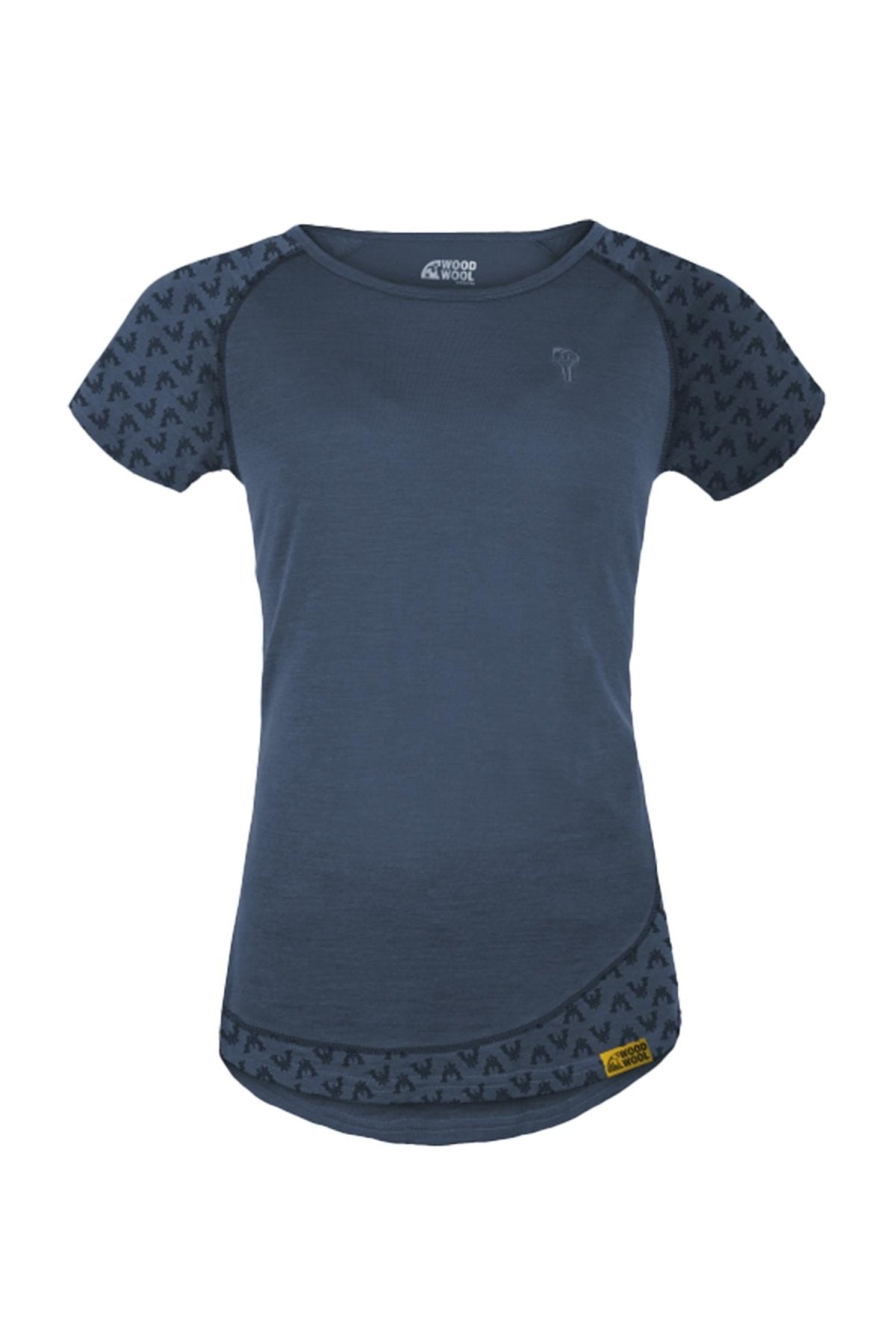 WoodWool T-Shirt Lady Deanna Boulder | Ocean Cavern
