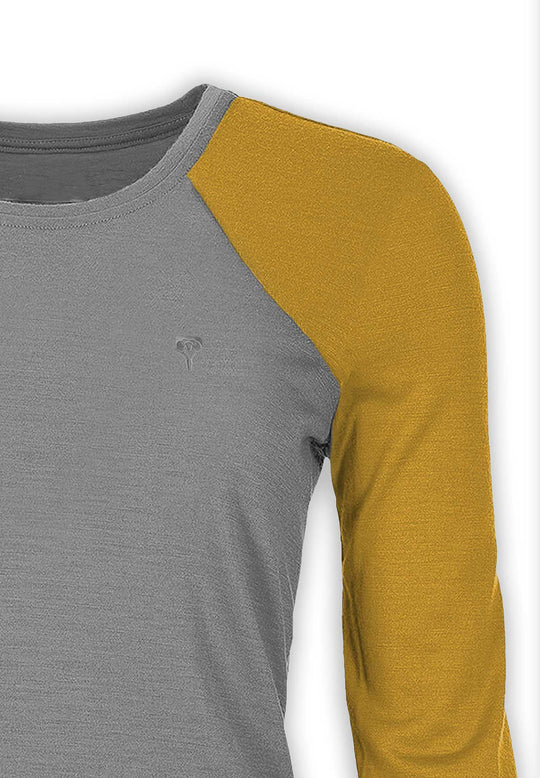 WoodWool Longsleeve Lady Phillippa | Slate Grey