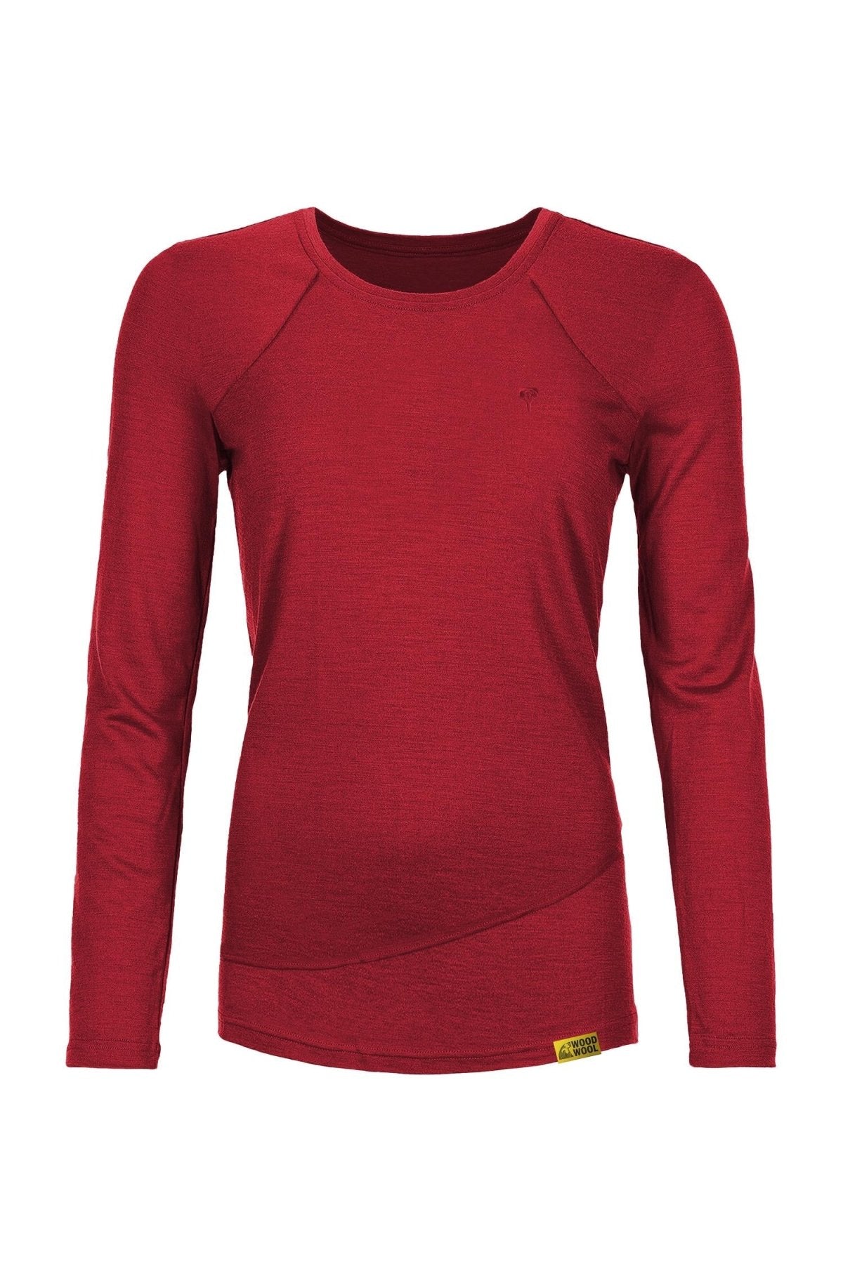 WoodWool Longsleeve Lady Chapel | Fired Red Brick