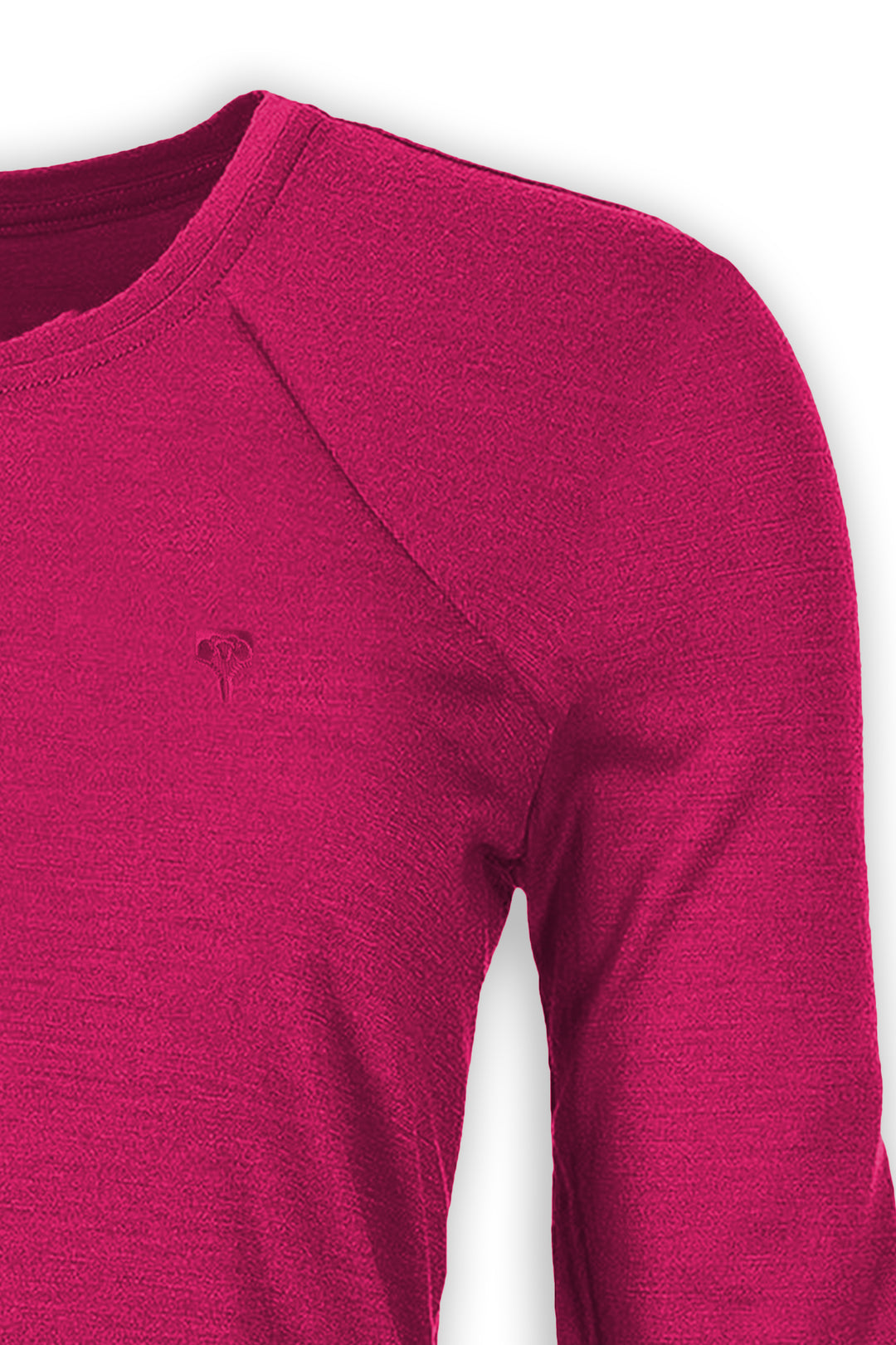 WoodWool Longsleeve Lady Chapel | Raspberry Red
