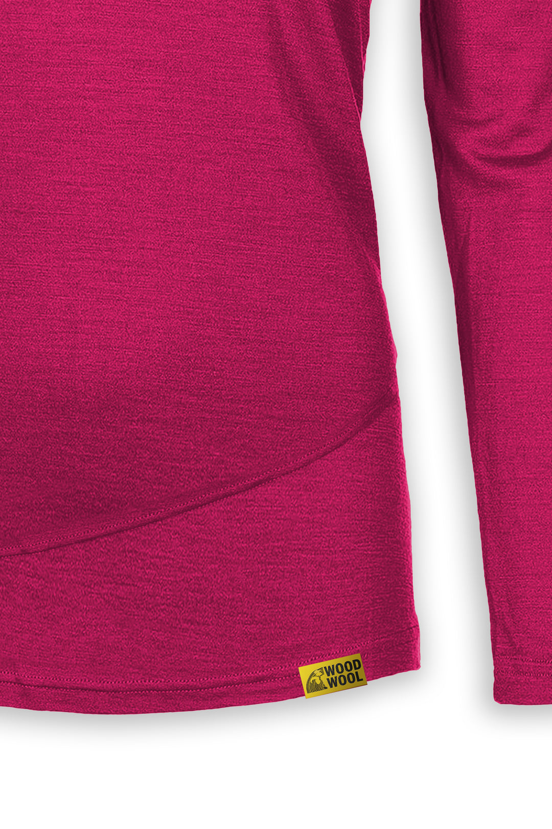 WoodWool Longsleeve Lady Chapel | Raspberry Red