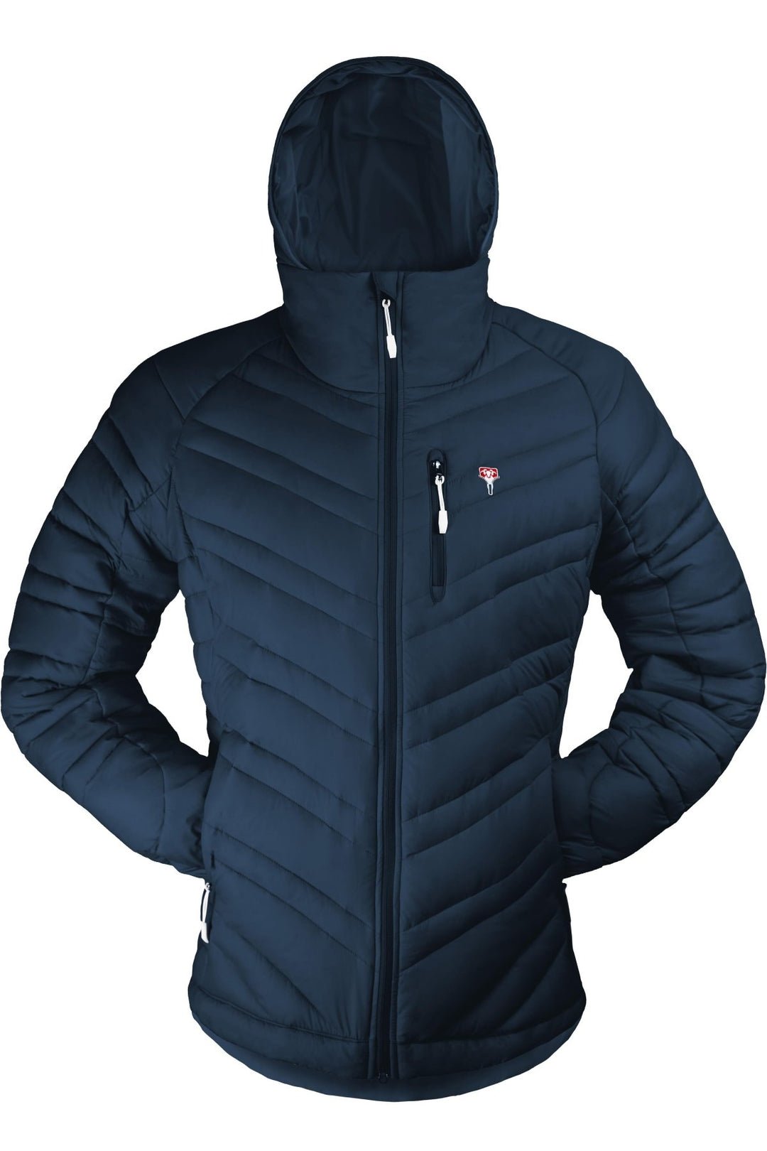 GZ bag Faithful DownWool Jacket Men Blue Ashes