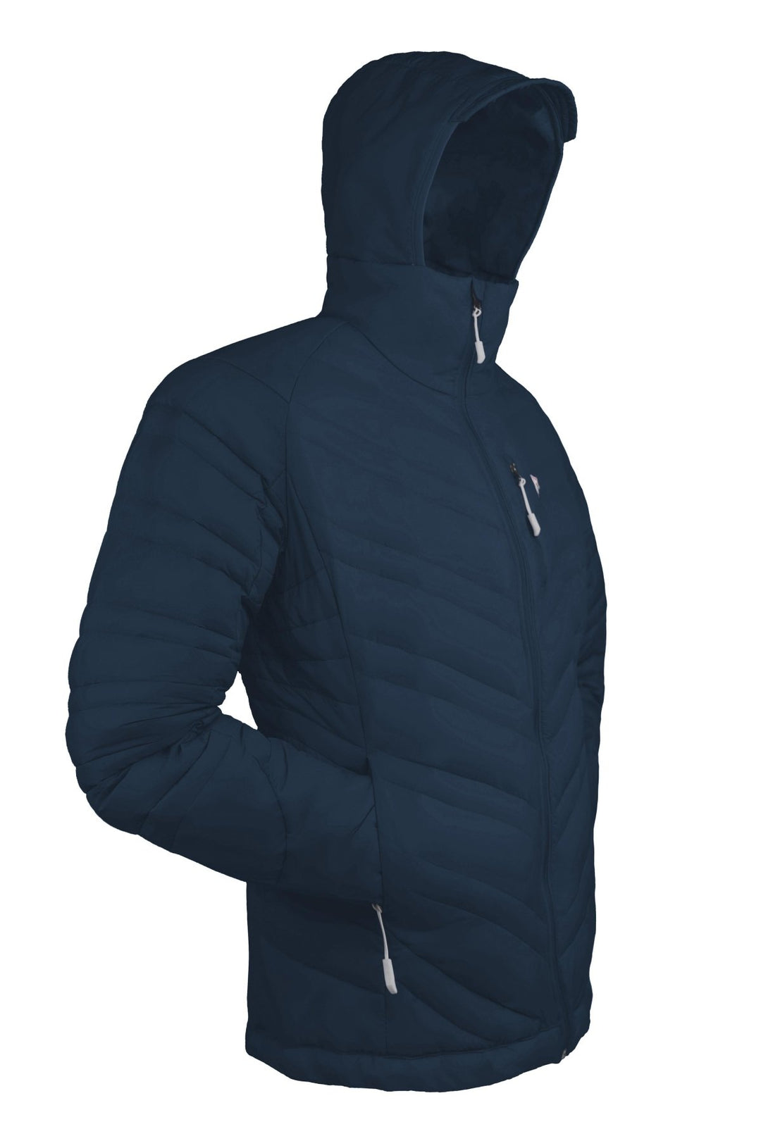 Faithful DownWool Jacket Men Blue Ashes