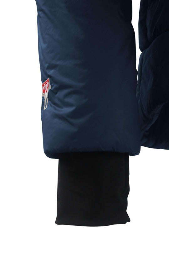 GZ bag Faithful DownWool Jacket Men Blue Ashes Sleeve