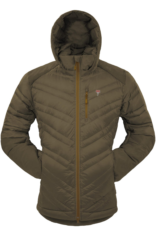 Lightful Downwool Jacke Manner Grün