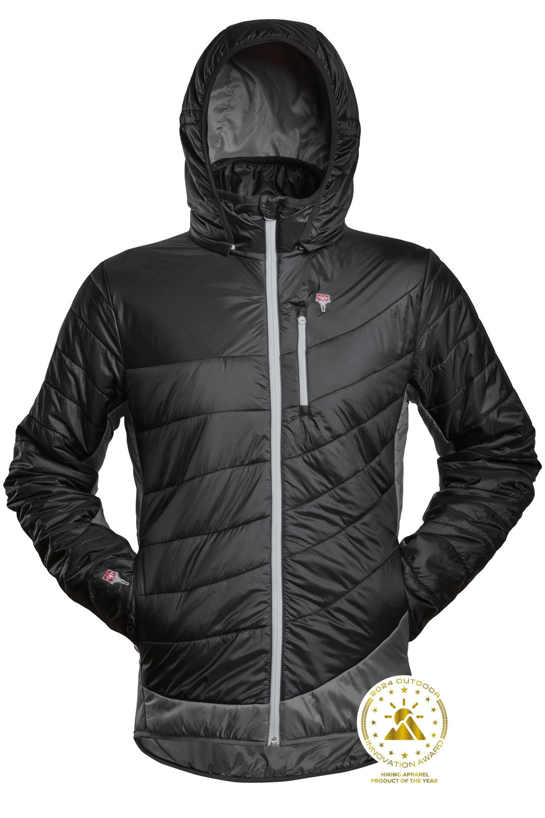 Refreshful SilkWool Jacket | Men´s | Black - Grey
